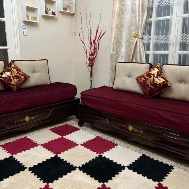 سجاد النسيج المتشابك الفاخر